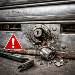 Serratura Serranda Bloccata